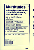 Multitudes 21/Eté 2005