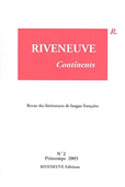 Riveneuve Continents n° 2/L'auteur et son sujet