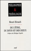 De l'être, du divin et des dieux