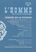 L'Homme n°175-176 juillet-décembre 2005 - Vérités de la fiction