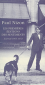 Les premières éditions des sentiments. Journal 1961-1972