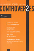 Controverses n°1/mars 2006