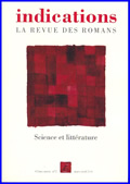 Indications n°2/mars-avril 2006. Science et littérature