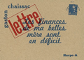 Les finances de ma belle mère sont en déficit