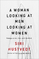 A woman looking at men looking at women