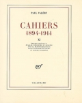 Cahiers. 1894-1914. Volume 11