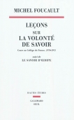 Leçons sur la volonté de savoir. Cours au Collège de France. 1970-1971