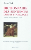 Dictionnaire des sentences latines et grecques