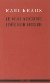 Je n'ai aucune idée sur Hitler