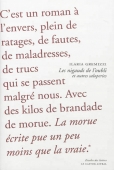 Les nigauds de l'oubli et autres saloperies